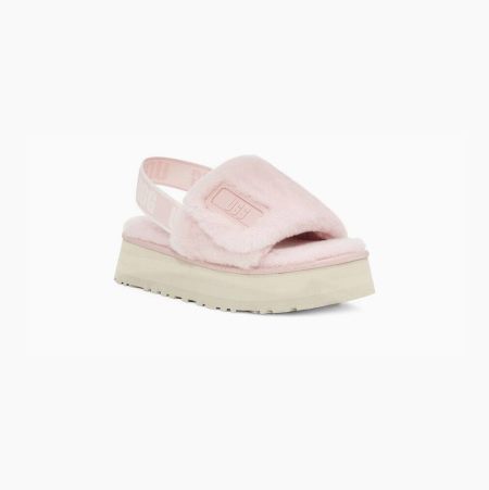 UGG Disco Slide Pink Slippers for Women (BCAQ61308)